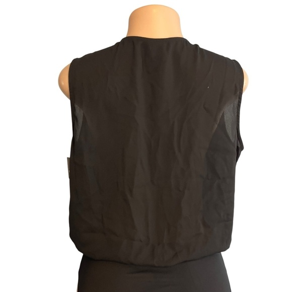 Worthington Black Sleeveless Bodysuit - Picture 4 of 10